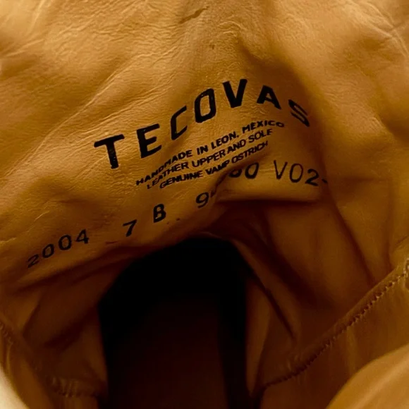 Tecovas Jesse Pearl Ostrich Boots - Picture 5 of 5